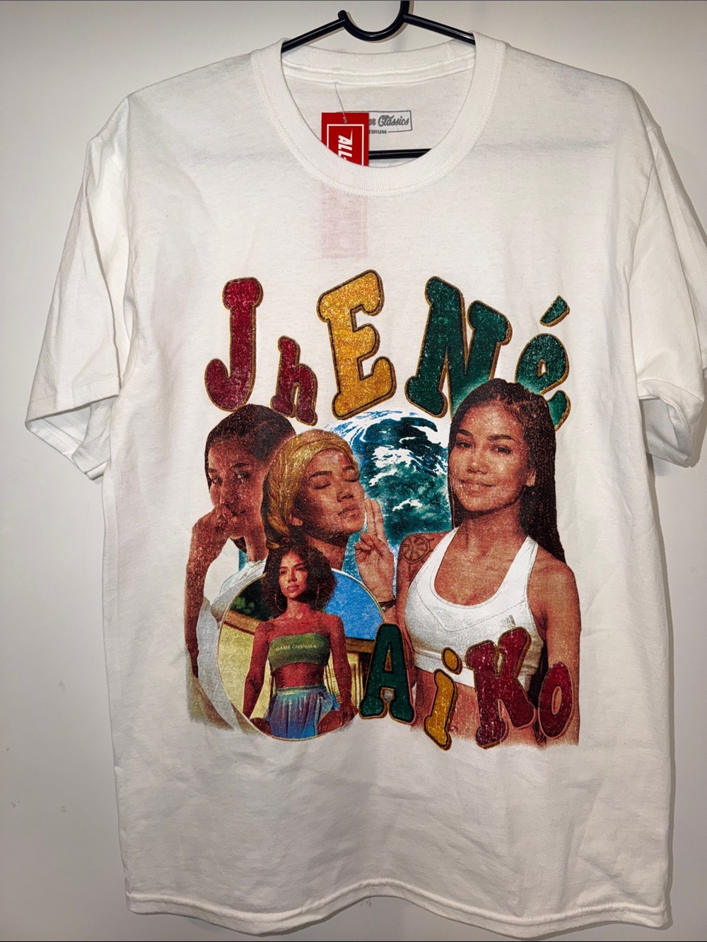 ❤️✌🏾❤️ Jhené Aiko Graphic Short Sleeve Tee - White